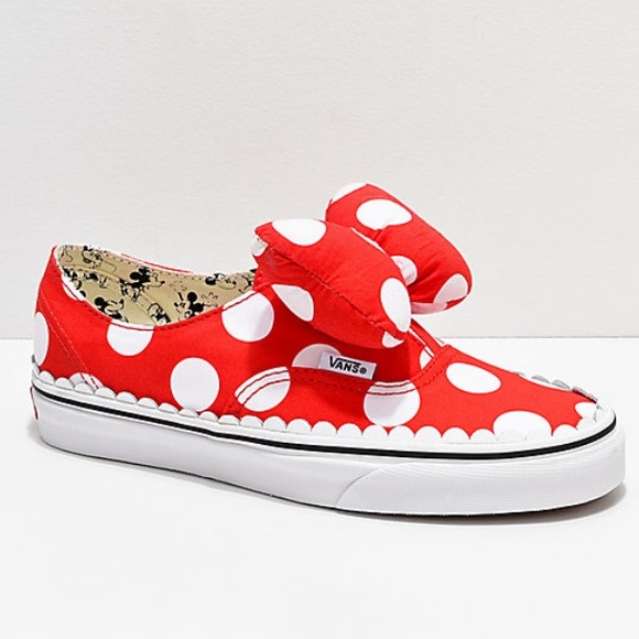 vans minnie mouse shoes womens